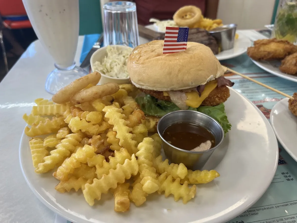Fat and Furious Diner, frites maison